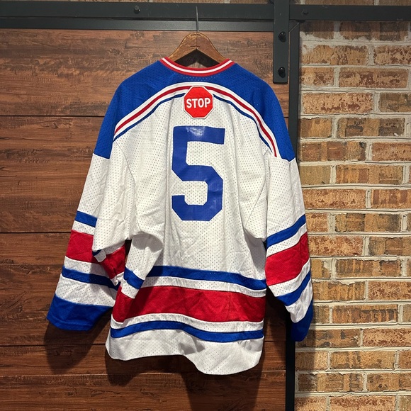 Athletic Sewing Inc. USA Hockey Club #5 Hockey Jersey Men's Size L (9) - Picture 6 of 9